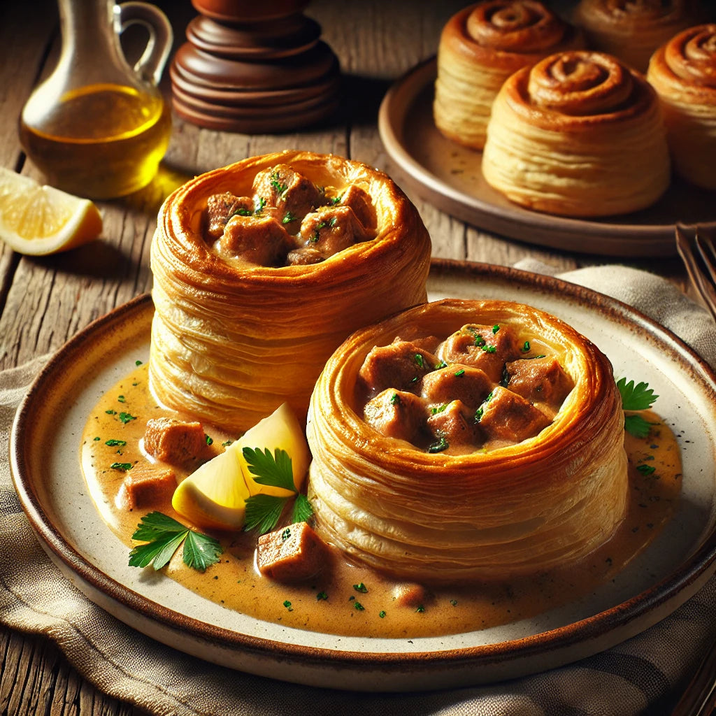 Rezeptidee: Pasteten mit Ragout Fin Rezeptidee: Pasteten mit Ragout Fin