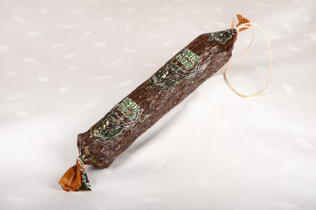 Hausgemachte Wildsalami