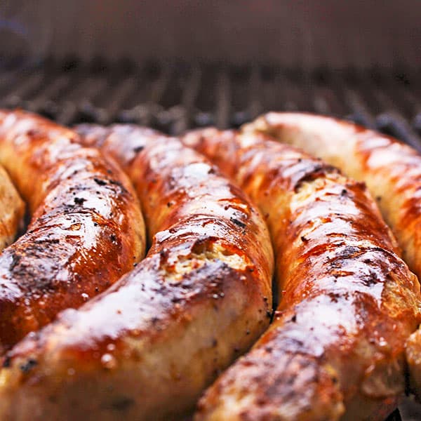 Soak Thuringian Grilled Sausage in Water