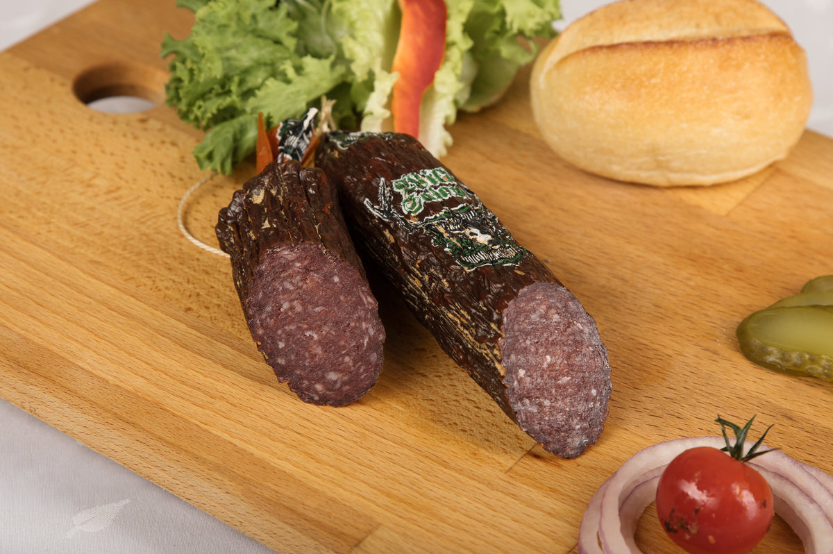 Hausgemachte Wildsalami