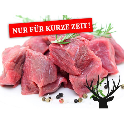 Hirschgulasch 750g