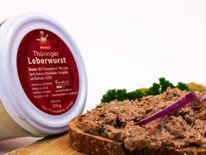 Original Thüringer Leberwurst im Glas